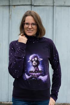 Preview: French Terry Panel ca. cm Schöne Bescherung Schaf von Thorsten Berger by Swafing